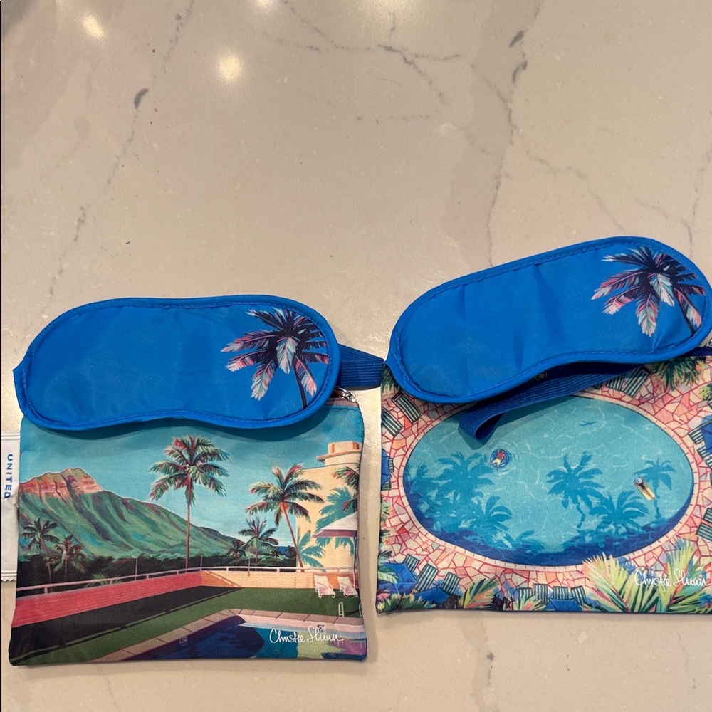 United Airlines x Christie Slinn Amenity Kit